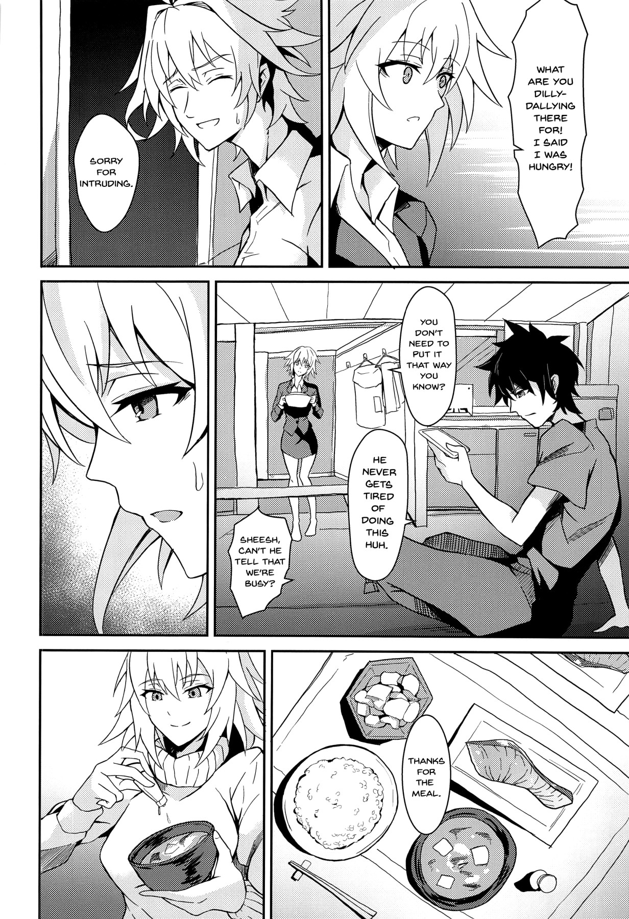 Hentai Manga Comic-The Rumored Beautiful Office Lady Is A Thick Jeanne Darc-Read-5